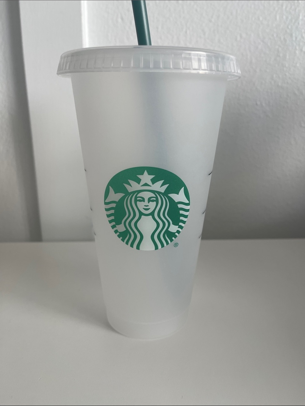 (6) Starbucks Cups & Tumblers Gold Red Christmas Grande Frost Cold Collectible - Picture 4 of 6
